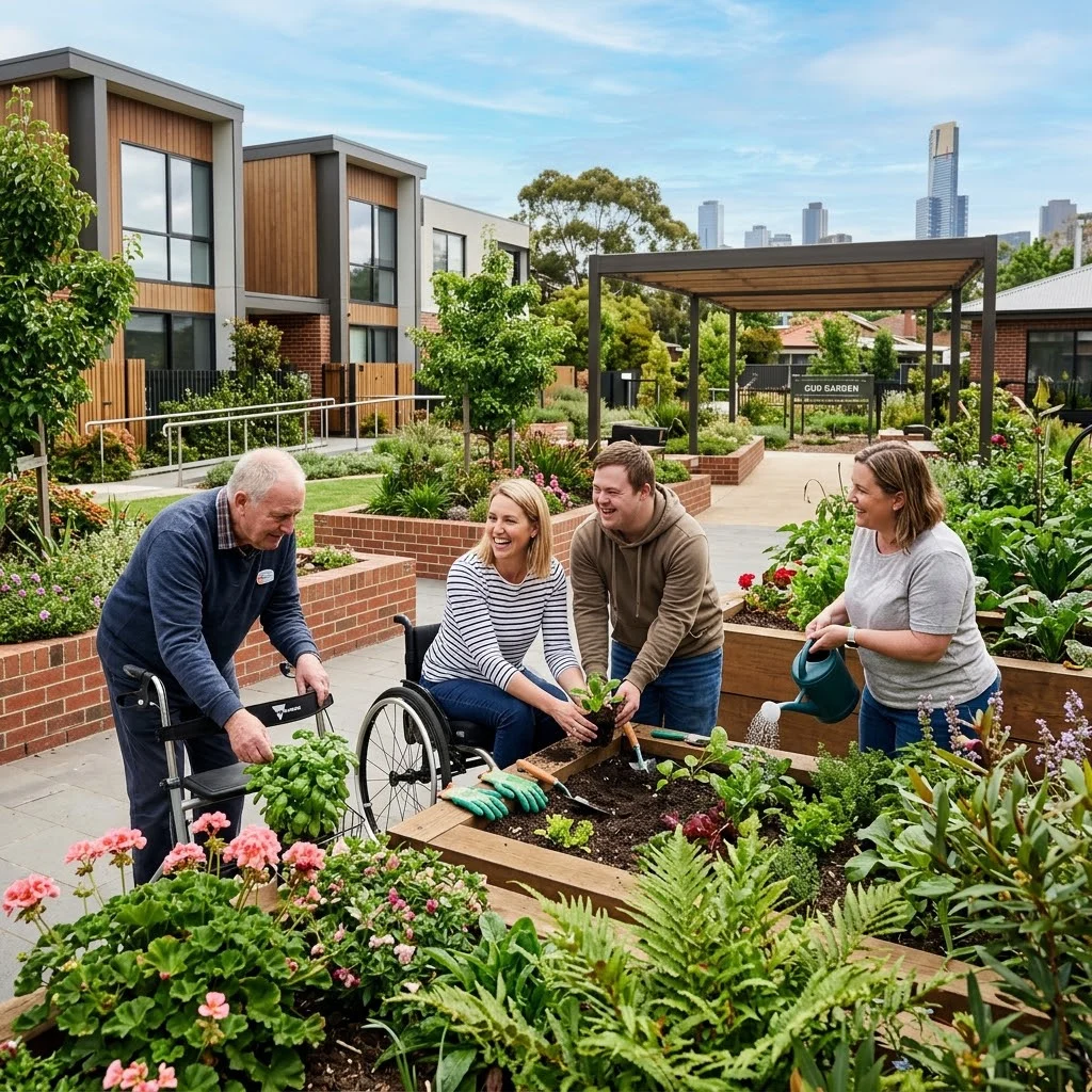 Melbourne participants choosing SDA housing